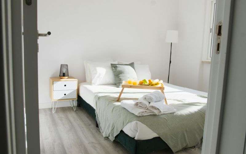 Bedroom in an Airbnb
