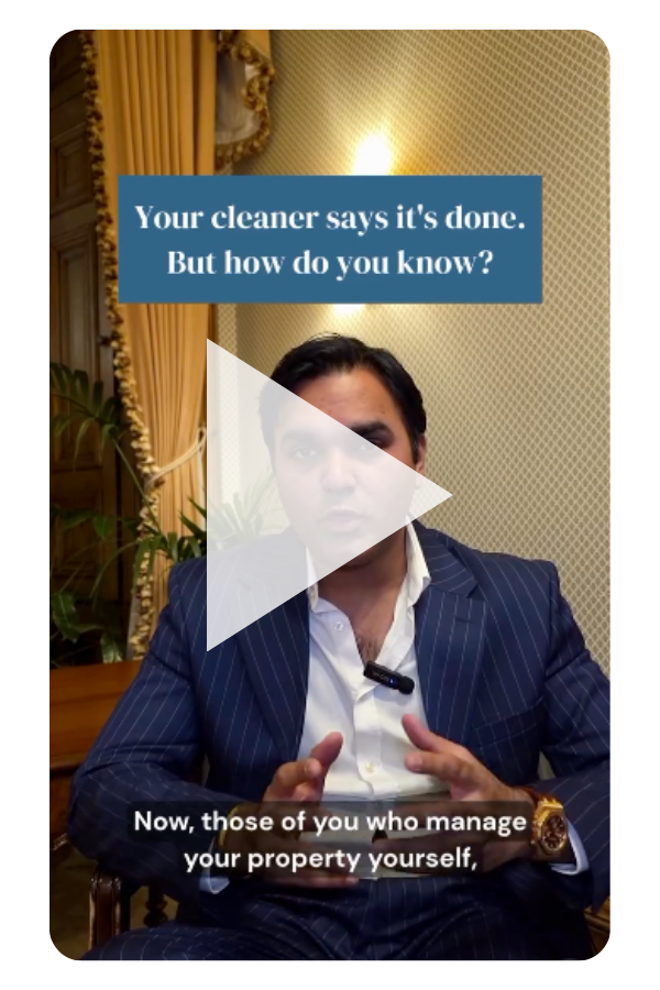 a still from a video about cleaning from mystayinn
